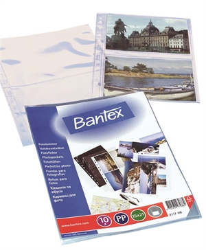 Bantex Fototasche 15x21 Klar