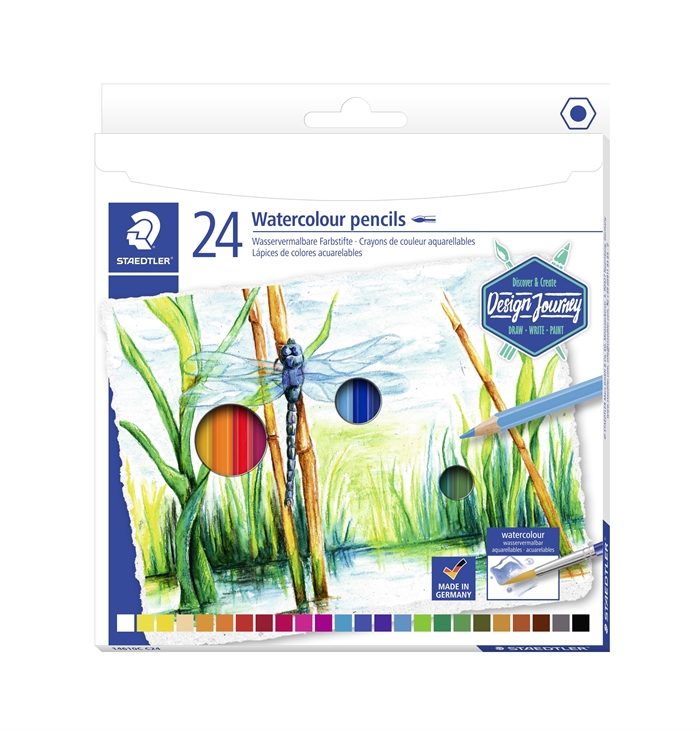 Staedtler Farbstifte Aquarell-Set (24)