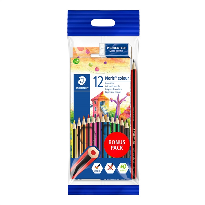 Staedtler Farbstift Noris SET Farbmischung (12)