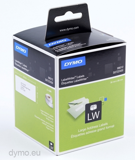 Dymo LabelWriter Adressetikett 89 x 36 Stk.