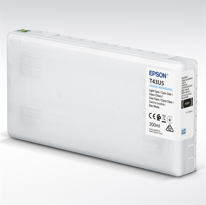 Epson T43U Light Cyan 200ml Tintenpatrone für SureLab SL-D800