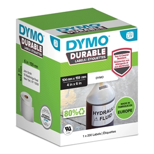 Dymo LabelWriter - Dauerhaftes, extragroßes Versandetikett 104 mm x 159 mm - pro Stück