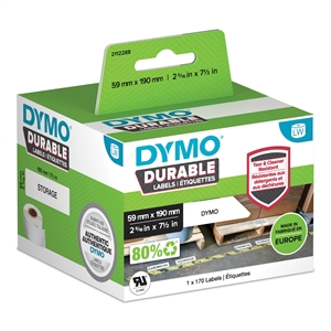 Dymo LabelWriter langlebiges großes Regaletikett 59 mm x 190 mm Stk.