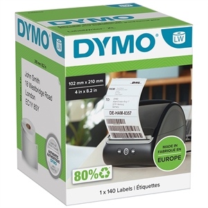 Dymo LabelWriter 102 mm x 210 mm DHL Labels 1 Rolle mit 140 Etiketten Stk.