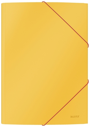 Leitz 3-Klapp-Elastikmappe Cosy, Karton, A4, gelb