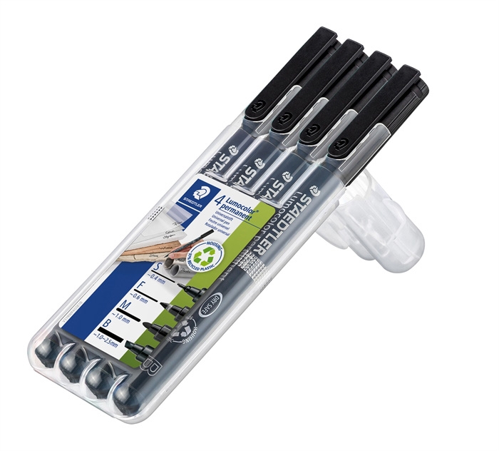 Staedtler Marker Lumocolor Perm OHP Satz (4)