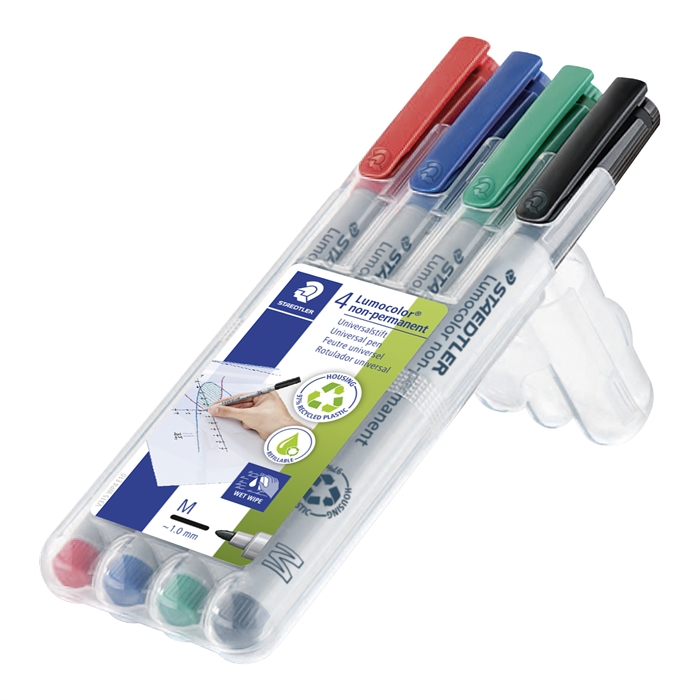 Staedtler Marker Lumocolor Non-P 1,0mm sortiert (4)