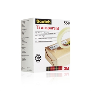 3M Klebeband Scotch 550 19mmx66m klar