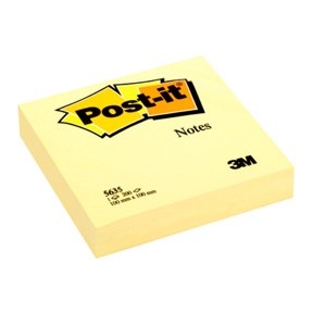 3M Post-it Notizen 100 x 100 mm, gelb