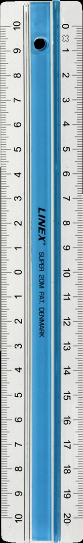Linex Superlineal 20cm S20MM blau