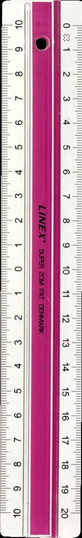 Linex Superlineal 20cm S20MM rosa