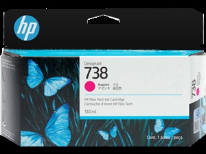 HP 738 130-ml Magenta DesignJet-Tintenpatrone