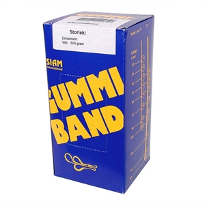 Siam Gummibänder Nr. 32 75x3,0mm (500g)