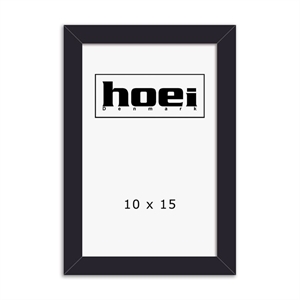Sort Holzrahmen für Fotos und Poster 10 x 15 cm
