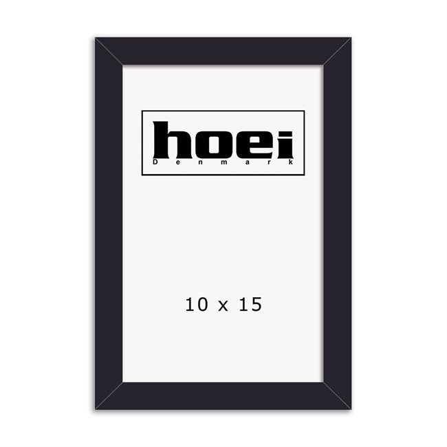 Sort Holzrahmen für Fotos und Poster 10 x 15 cm