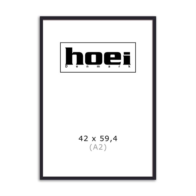Sort Holzrahmen für Fotos und Poster 42 x 59,4 cm (A2)