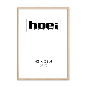 Eichenholzrahmen für Fotos und Poster ist 42 x 59,4 cm (A2).