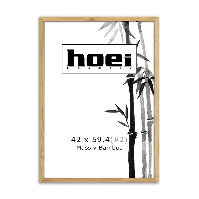 Bambus-Holzrahmen für Fotos und Poster 42 x 59,4 cm (A2)