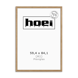Massiver Eichenholzrahmen für Fotos und Plakate 59,4 x 84,1 - A1 PLE x cm