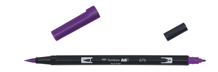 Tombow Marker ABT Dual Brush 676 Königsblau