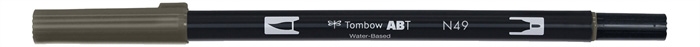Tombow Marker ABT Dual Brush N49 warm gray 8