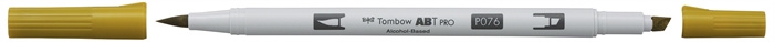 Tombow Marker Alkohol ABT PRO Dual Brush 076 grüngelb