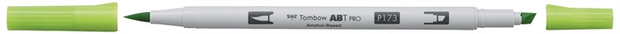Tombow Marker Alkohol ABT PRO Dual Brush 173 Weiden grün.