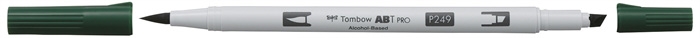 Tombow Marker Alkohol ABT PRO Dual Brush 249 Jägergrün
