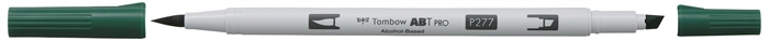 Tombow Marker Alkohol ABT PRO Dual Brush 277 Dunkelgrün