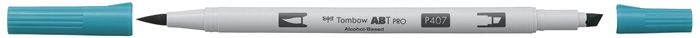 Tombow Marker Alkohol ABT PRO Dual Brush 407 Tiki Teal