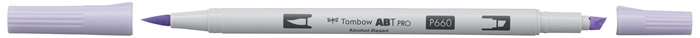 Tombow Marker Alkohol ABT PRO Dual Brush 660 lavendelblüte