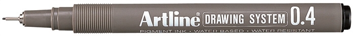 Artline Zeichensystem 0.4 schwarz