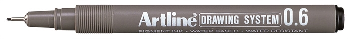 Artline Zeichensystem 0.6 schwarz