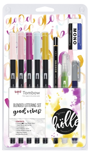 Tombow Gemischtes Lettering-Set Gute Vibes