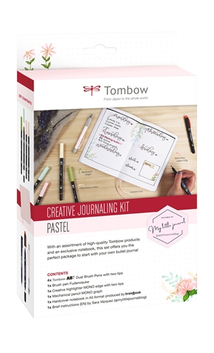 Tombow Kreatives Journaling-Set Pastell