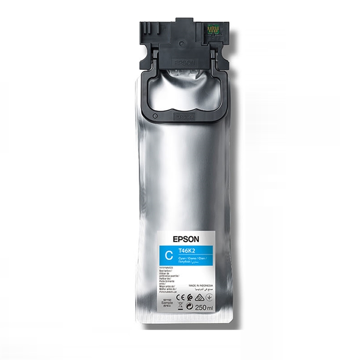 Epson T46K2 Cyan 250ml Tintenbeutel für SureLab SL-D1000