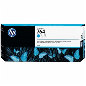 HP 764 cyan Tintenpatrone, 300 ml