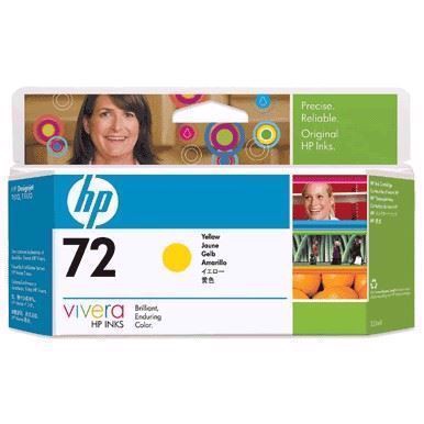 HP 72 - 130 ml Yellow Tintenpatrone 