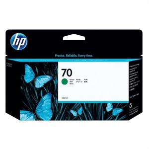 HP 70 - 130 ml Green Tintenpatrone 