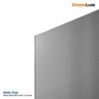 ChromaLuxe Sheet Stock, Matte Clear, 1,14 mm 1 Side, 305 x 610 mm