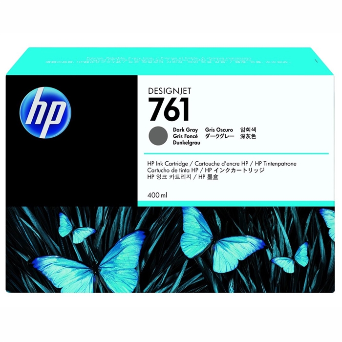 HP 761 dark grey Tintenpatrone, 400 ml