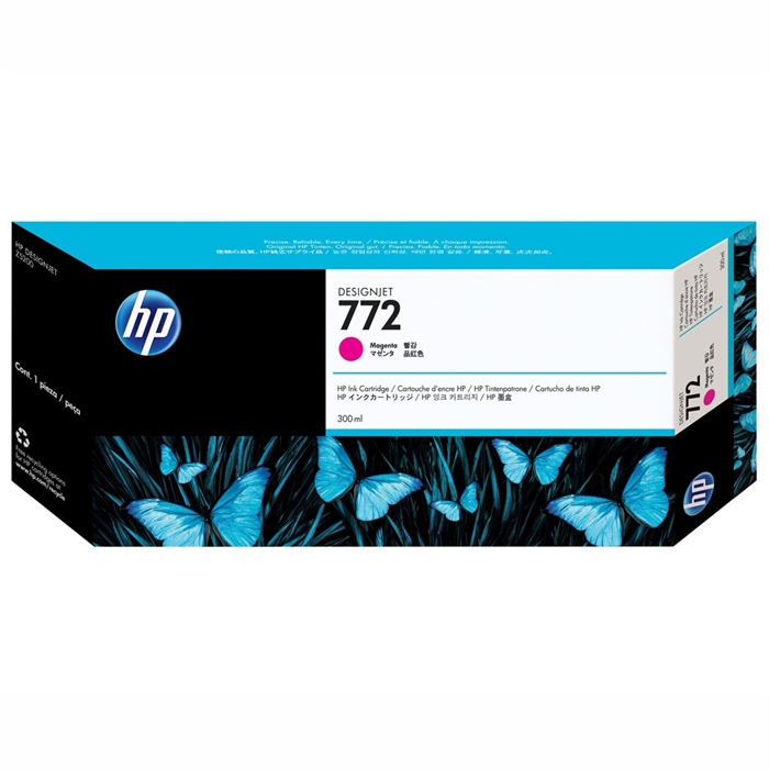 HP 772 magenta Tintenpatrone, 300 ml