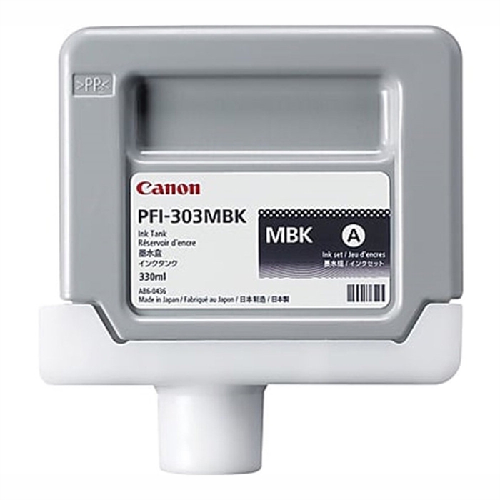 Canon PFI-303 MBK Mattschwarz - 330 ml Tintenpatrone
