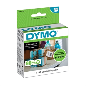 Dymo LabelWriter 25 mm x 25 mm Mehrzwecketikett Stk.