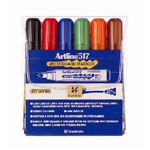 Artline Whiteboard Marker 517 6er-Set