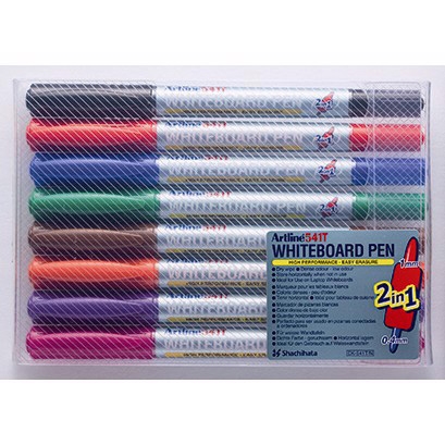 Artline Whiteboard Marker 541T 2-in-1 8er-Set