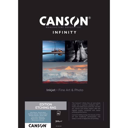 Canson Edition Etching Rag 310 g/m² - A3, 25 Blättern