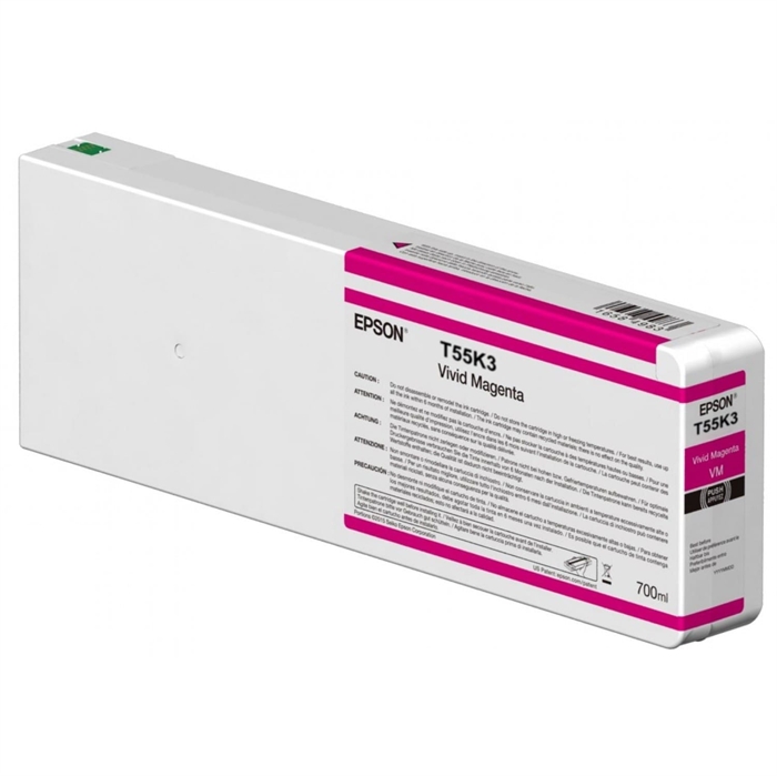 Epson Vivid Magenta T55K3 - 700 ml tintenpatrone