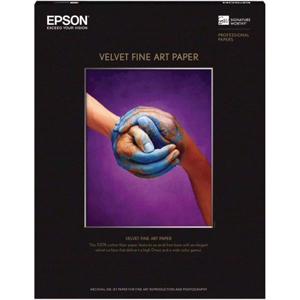 Epson Velvet Fine Art Paper 260 g/m2, A2 - 25 blättern