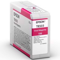 Epson Vivid Magenta 80 ml Tintenpatrone T8503 - Epson SureColor P800